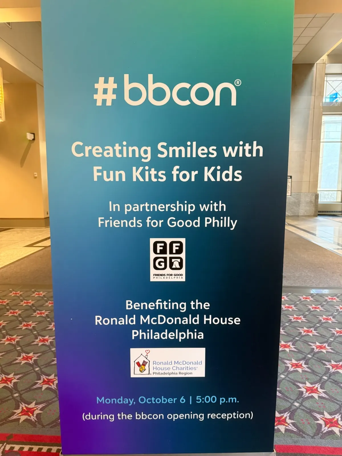 FFG BBCon Kid Kits volunteers in Philadelphia