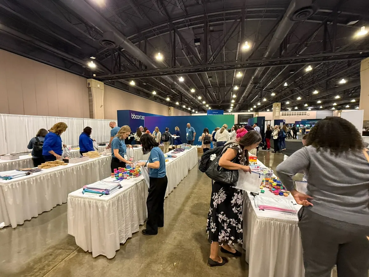 FFG BBCon Kid Kits volunteers in Philadelphia