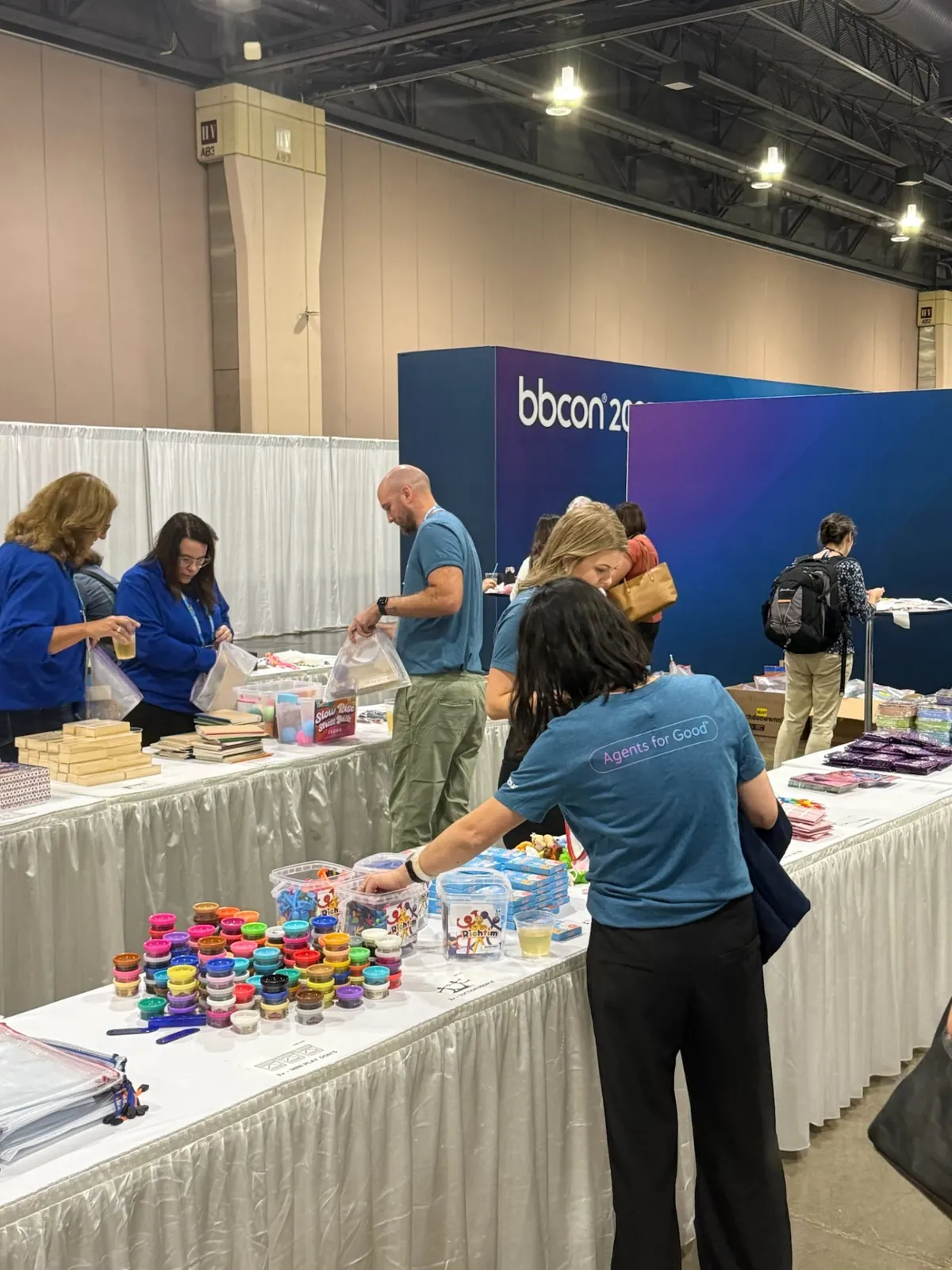 FFG BBCon Kid Kits volunteers in Philadelphia